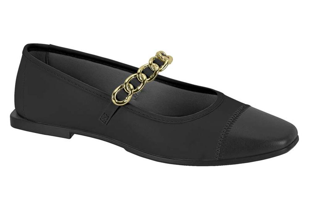 Sapatilha Moleca Sapatilha Preto