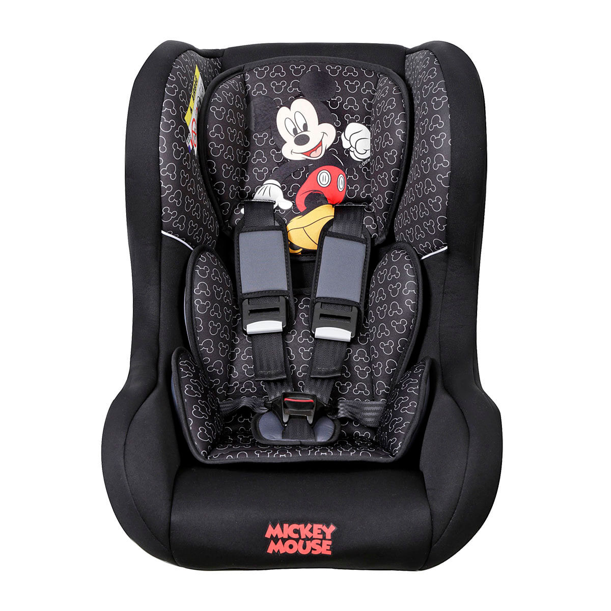 Cadeirinha para Auto Disney Trio SP Vite Mickey Mouse Preta Suporta de 0 a 25Kg