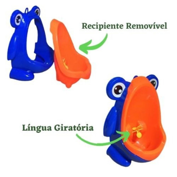 Encontraproduto.com.br - Troninho Mictorio Infantil Sapinho Penico Pinico Sapinho