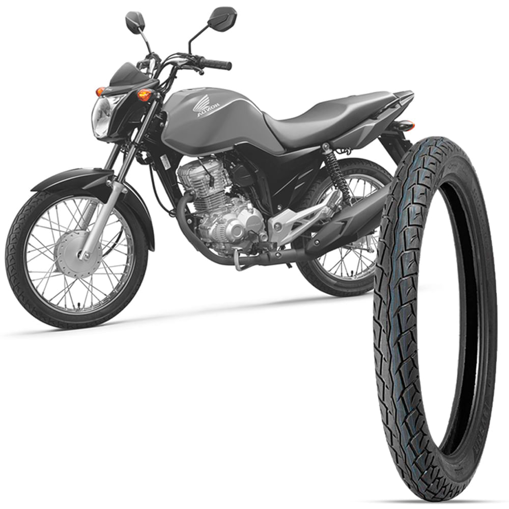 Encontraproduto.com.br - Pneu Moto Levorin Aro 18 80/100-18 M/C 47P Com Câmara Matrix Dianteiro