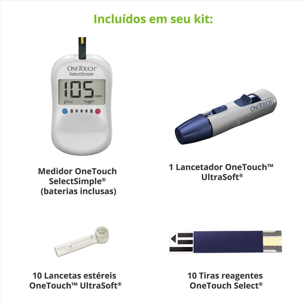 Encontraproduto.com.br - Kit One touch Select simple