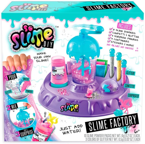 Encontraproduto.com.br - So Slime Diy Slime Factory Fábrica De Slime - Fun Divirta-se Apenas Com Agua