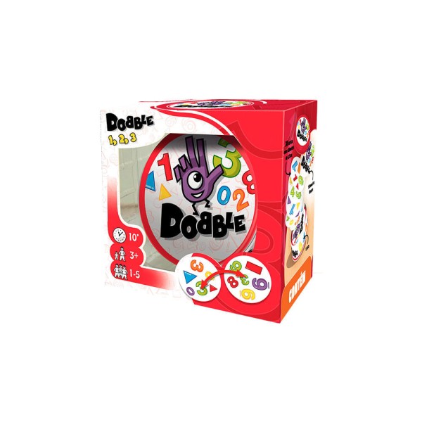 Encontraproduto.com.br - Jogo de Tabuleiro - Dobble 123 - 2 a 8 Jogadores  - Galápagos