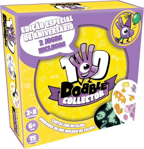 Encontraproduto.com.br - Dobble - Collector Edition - Jogo De Cartas Galápagos