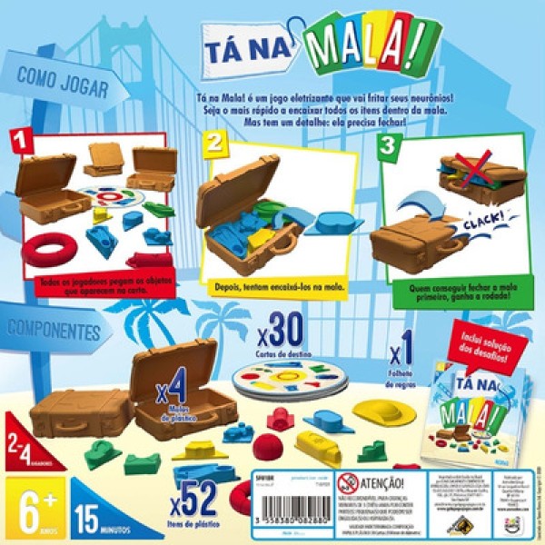 Encontraproduto.com.br - Jogo Galápagos Tá Na Mala - TNM101
