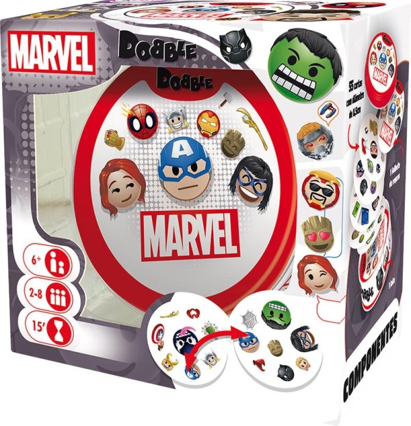 Encontraproduto.com.br - Dobble Marvel Emoji - Galápagos