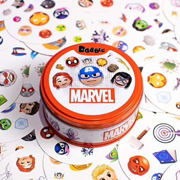 Encontraproduto.com.br - Dobble Marvel Emoji - Galápagos