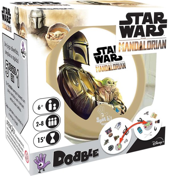 Encontraproduto.com.br - Dobble - The Mandalorian - Galápagos