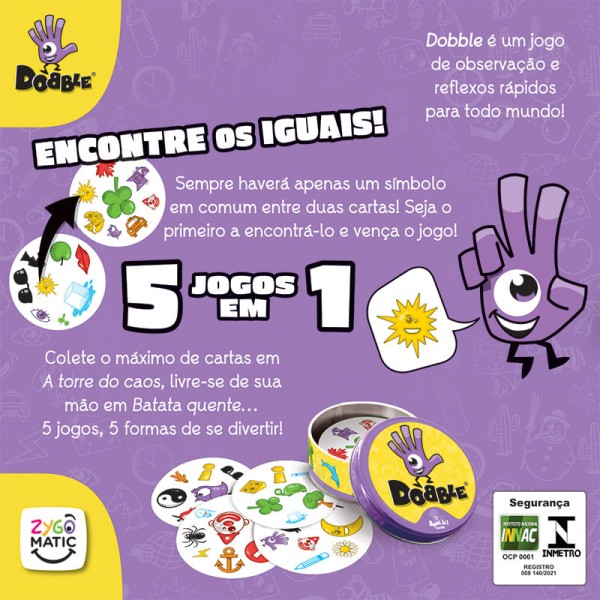 Encontraproduto.com.br - Dobble: Encontre Os Iguais - Galapagos