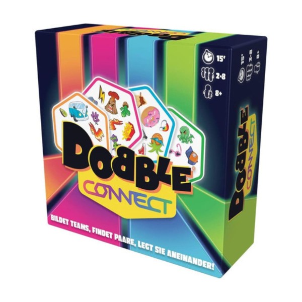 Encontraproduto.com.br - Jogo De Cartas - Dobble Connect - De 2 a 8 jogadores - Galápagos