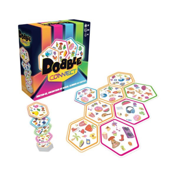 Encontraproduto.com.br - Jogo De Cartas - Dobble Connect - De 2 a 8 jogadores - Galápagos
