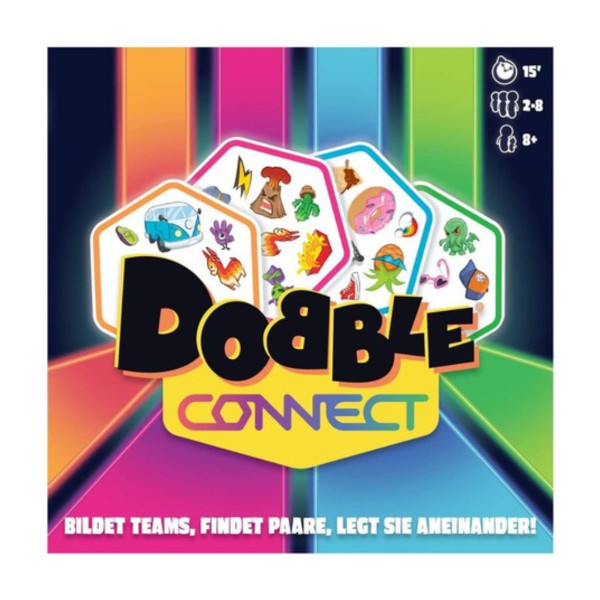 Encontraproduto.com.br - Jogo De Cartas - Dobble Connect - De 2 a 8 jogadores - Galápagos