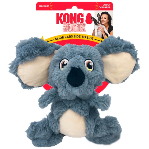 Encontraproduto.com.br - Pelúcia Kong Scrumplez Koala Medium