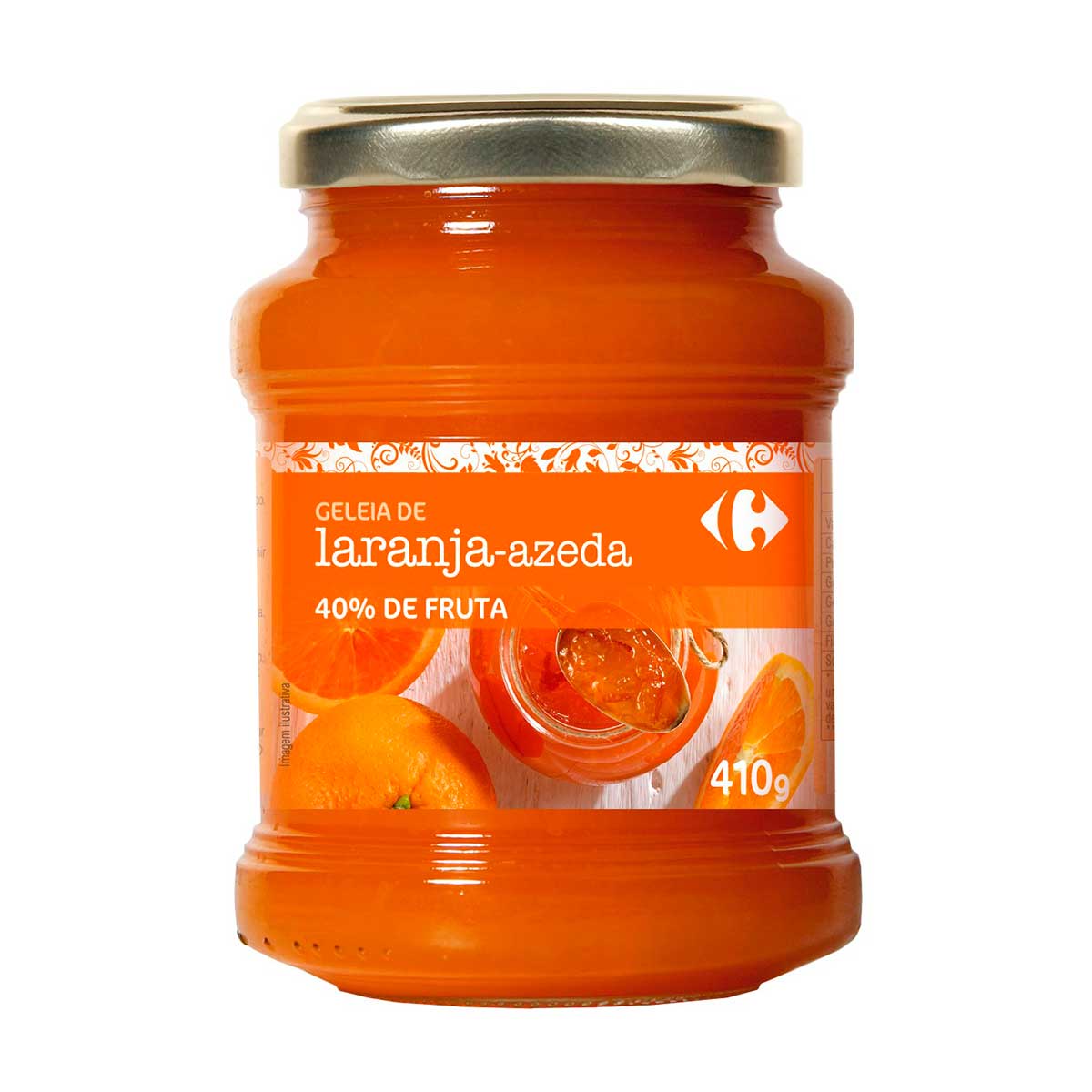 Geleia Sabor Laranja Azeda Carrefour 410 g