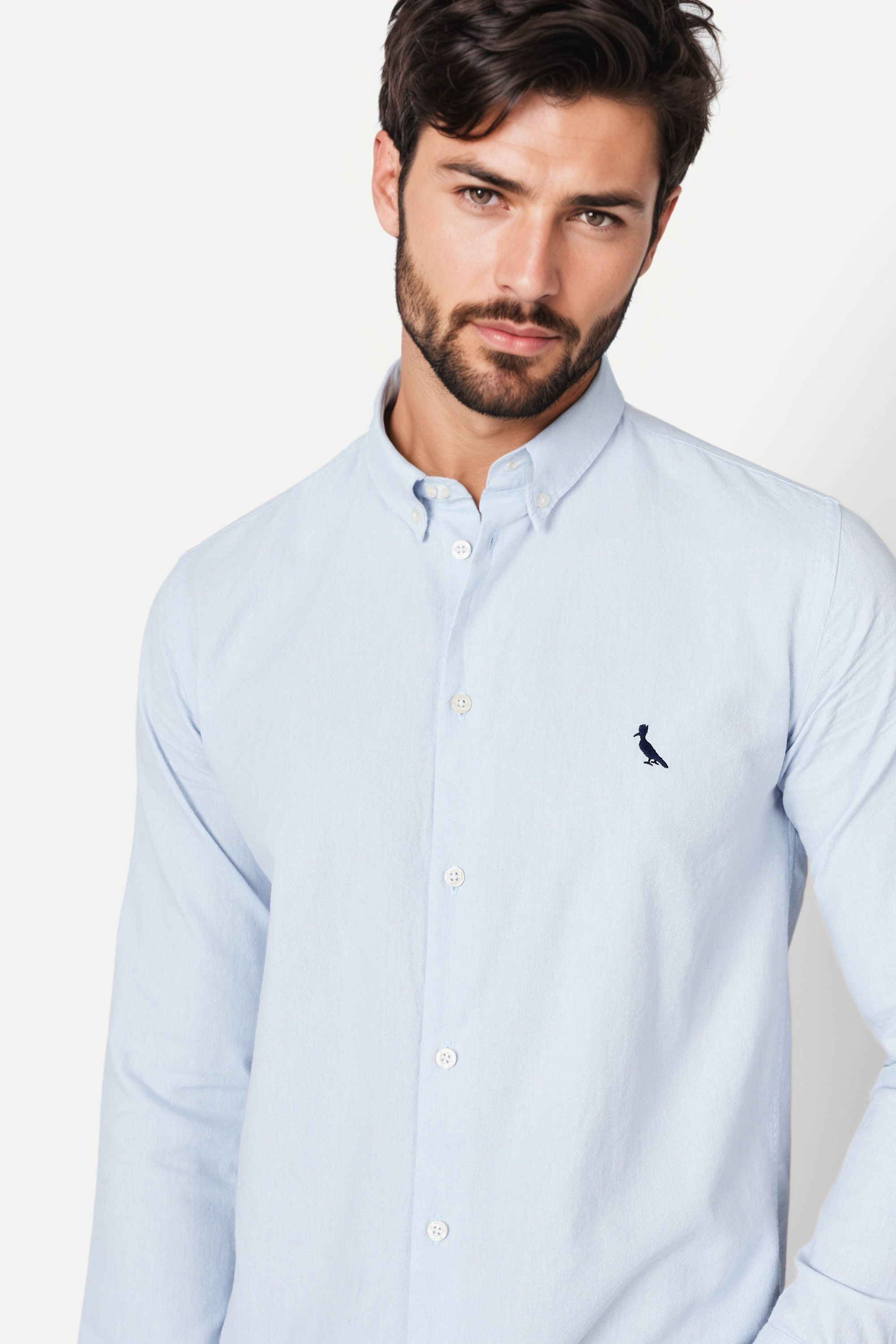 Encontraproduto.com.br - KIT 2 CAMISAS OXFORD SPORT