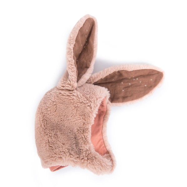 Encontraproduto.com.br - Gorro Coelho Rosa Moulin Roty Rendez Vous Chemin Du Loup