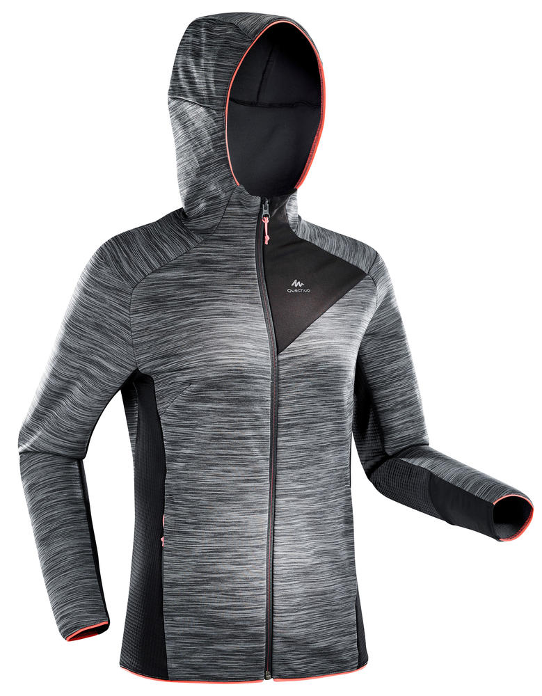 Blusa fleece técnica, térmica e respirável feminina