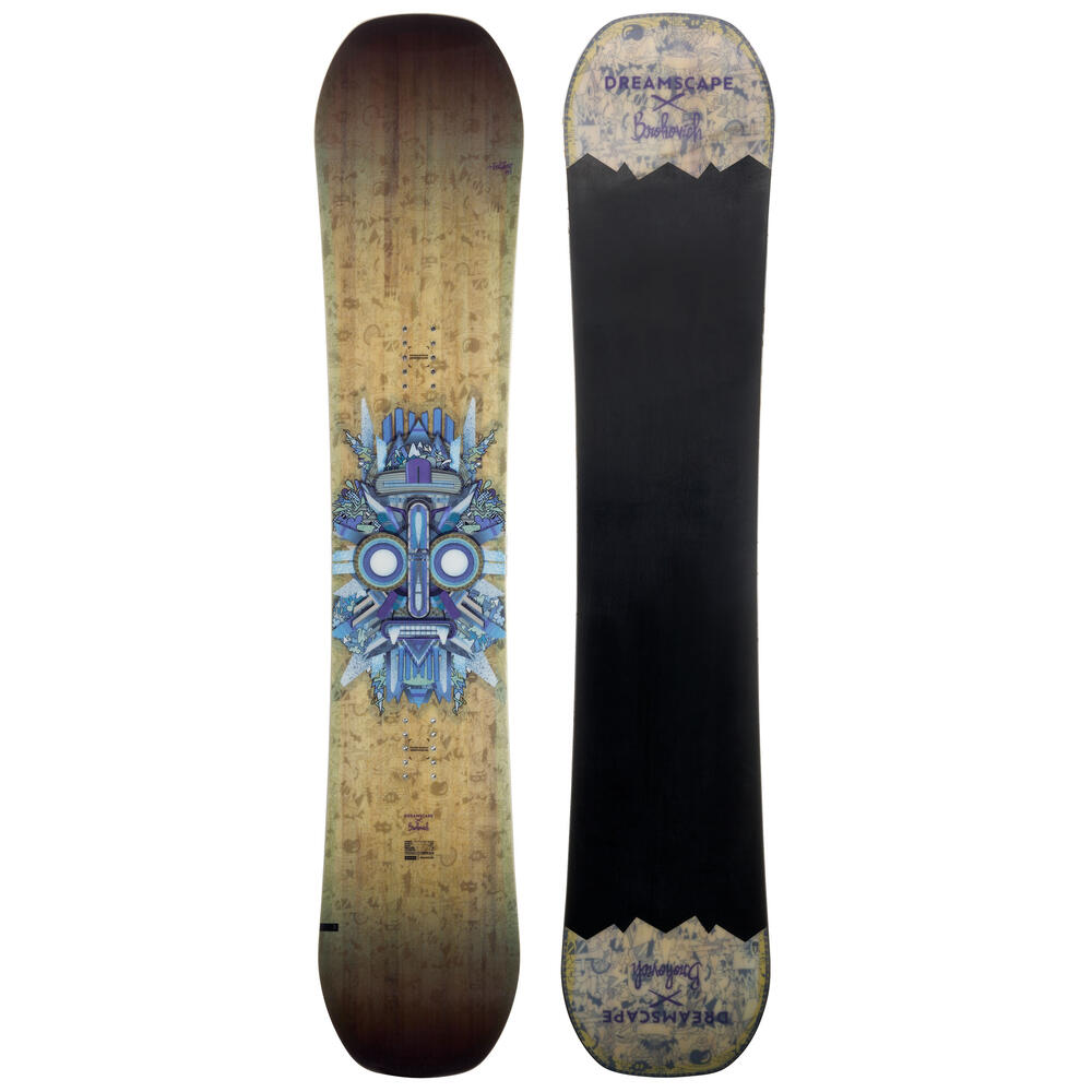 Prancha de Snowboard Freestyle e All Mountain Endzone 500 Brokovich Dreamscape