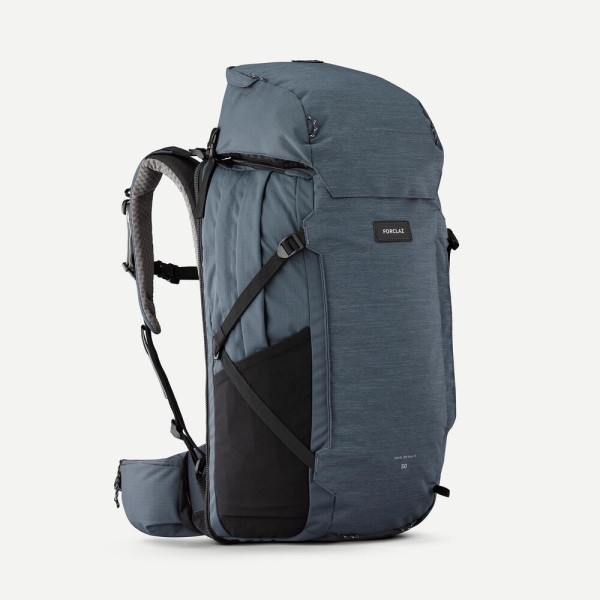 Mochila De Viagem E Trekking Abertura Tipo Mala 50 + 6 L Mulher - Travel 900 - Forclaz