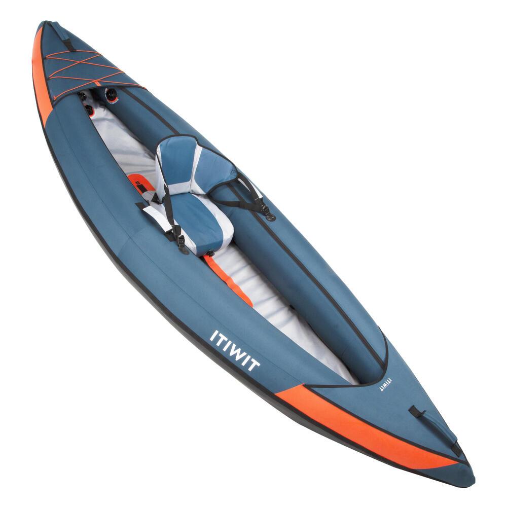 Encontraproduto.com.br - Canoa Caiaque Inflável De Passeio 1 Lugar - Itiwit