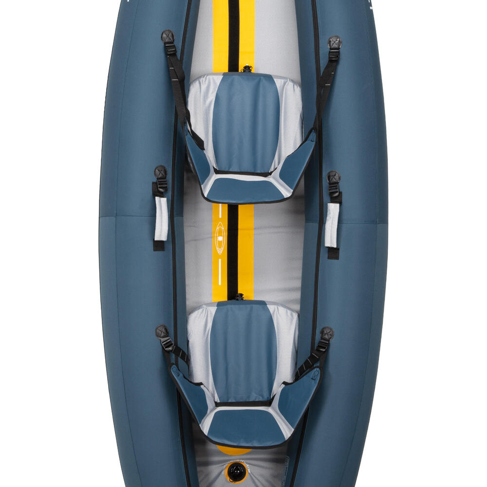Encontraproduto.com.br - Canoa Caiaque Inflável De Passeio 1/2 Lugares Eco