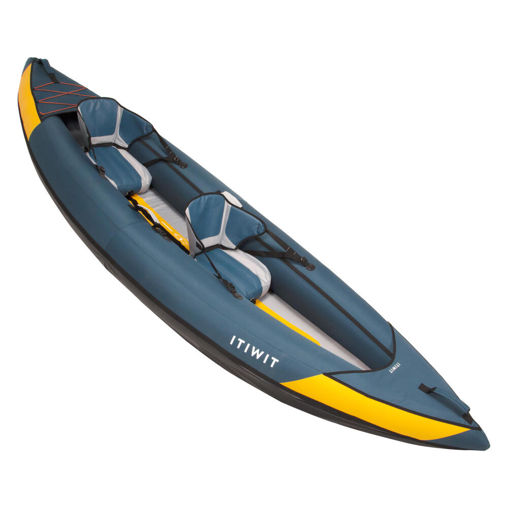 Encontraproduto.com.br - Canoa Caiaque Inflável De Passeio 1/2 Lugares Eco