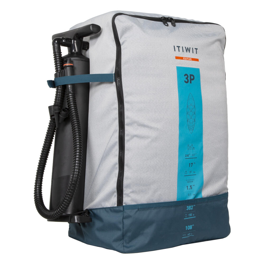 Encontraproduto.com.br - Caiaque Inflável 2/3 Lugares - Itiwit