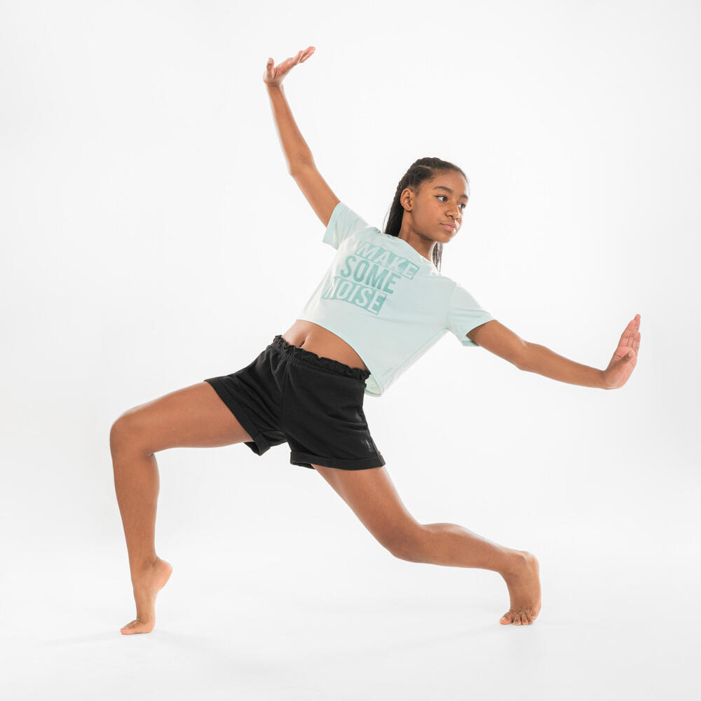 Encontraproduto.com.br - Camiseta Infantil Dança Moderna Jazz Crop Top Starever