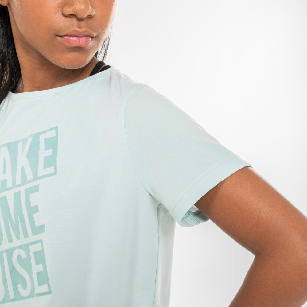 Encontraproduto.com.br - Camiseta Infantil Dança Moderna Jazz Crop Top Starever