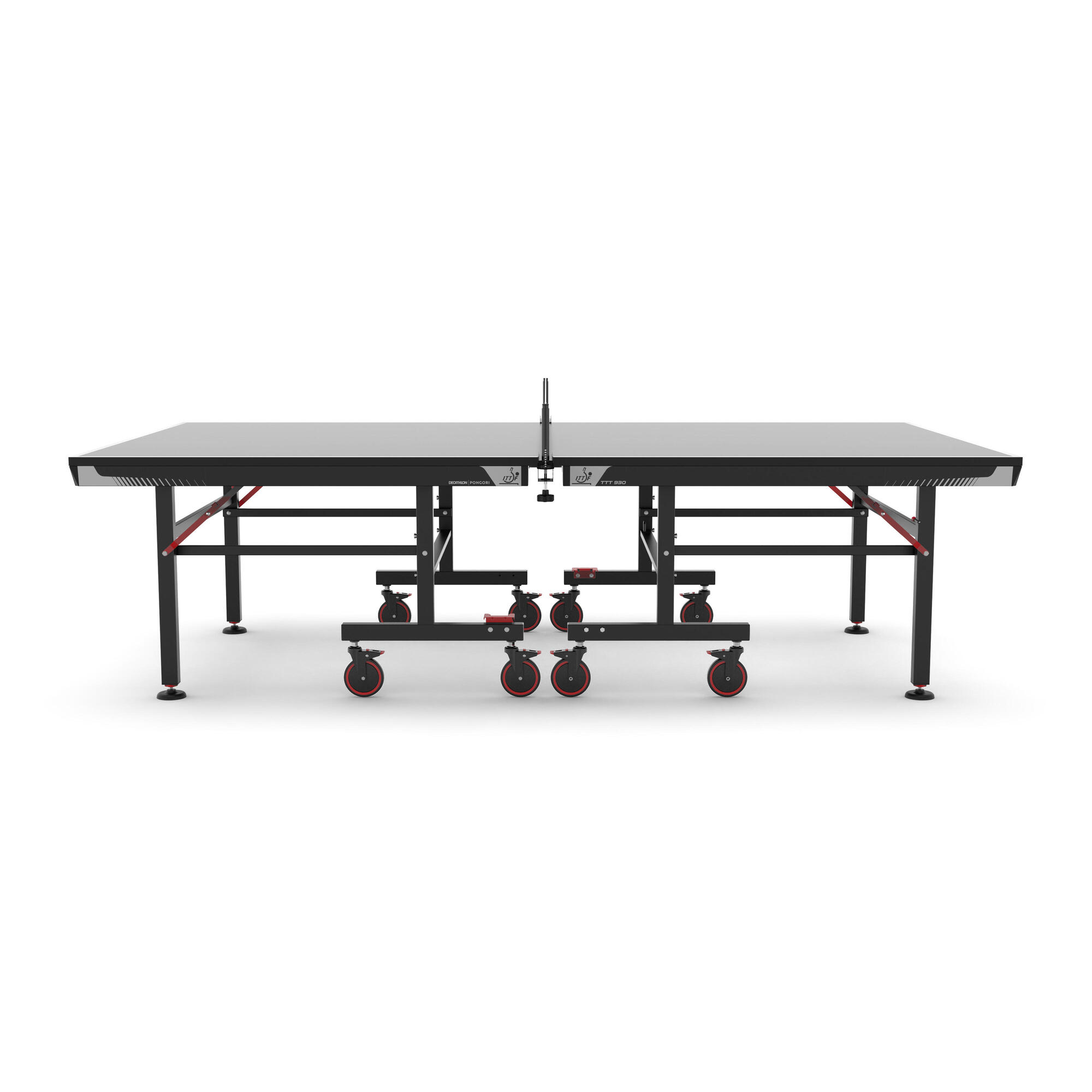 Encontraproduto.com.br - Mesa de tênis de mesa (ping pong) TTT 930 certificada ITTF com tampo preto