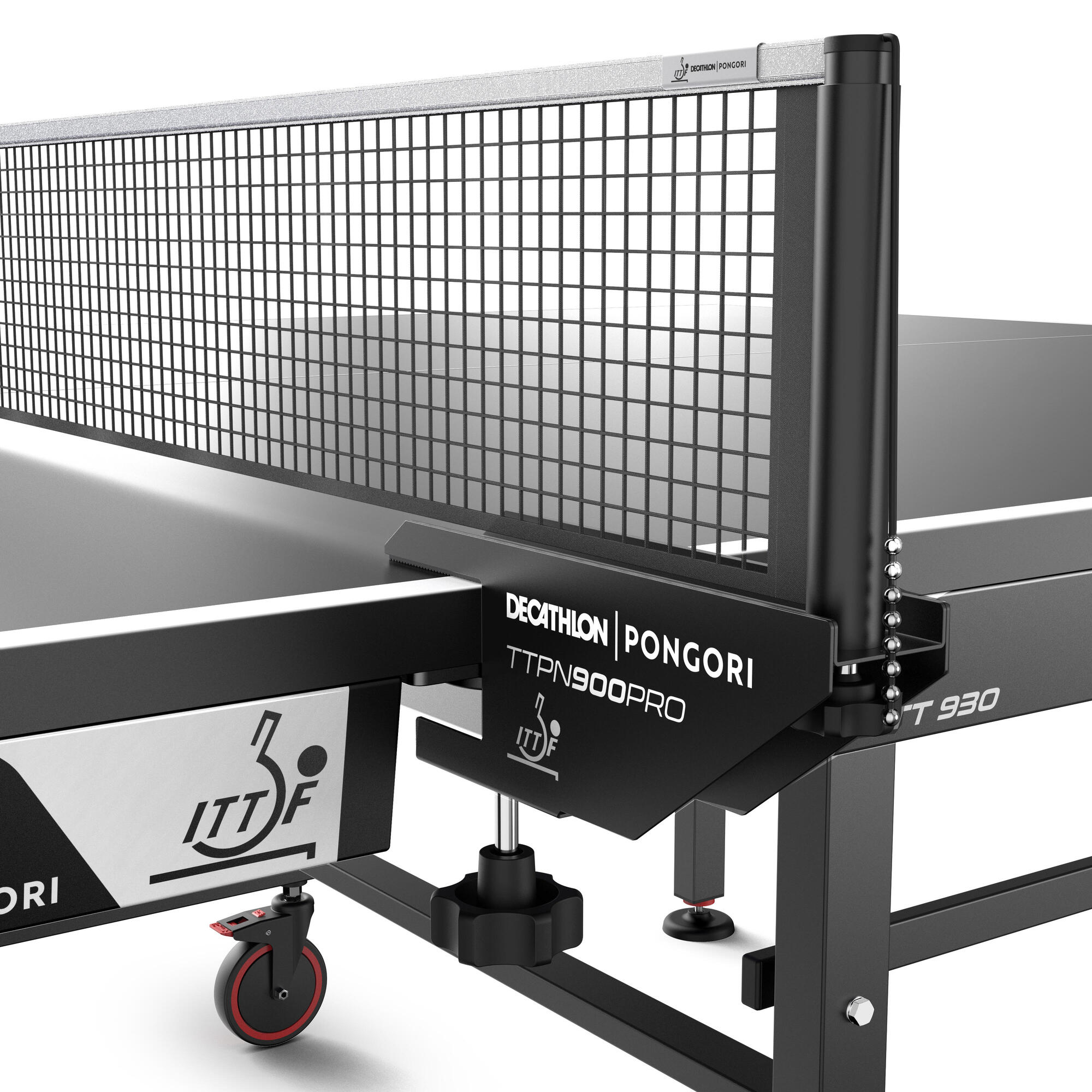 Encontraproduto.com.br - Mesa de tênis de mesa (ping pong) TTT 930 certificada ITTF com tampo preto