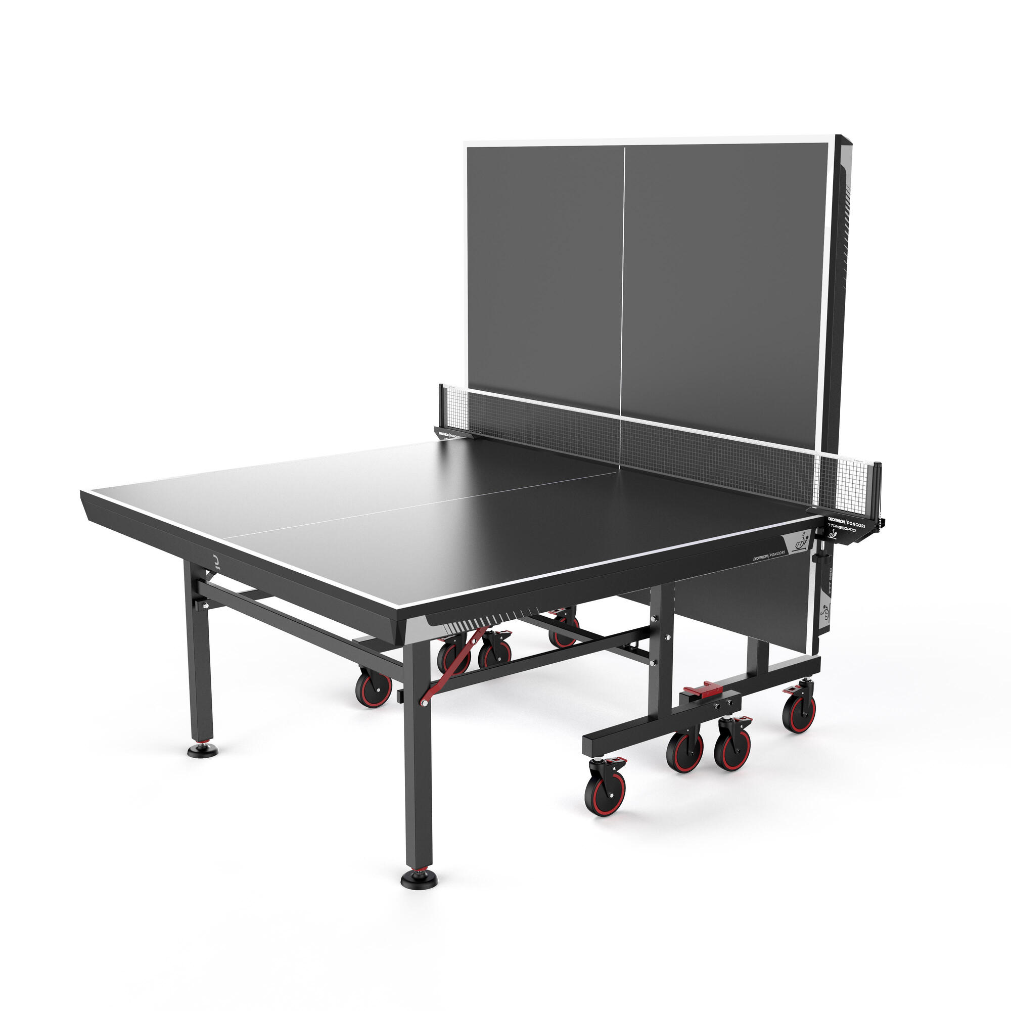 Encontraproduto.com.br - Mesa de tênis de mesa (ping pong) TTT 930 certificada ITTF com tampo preto