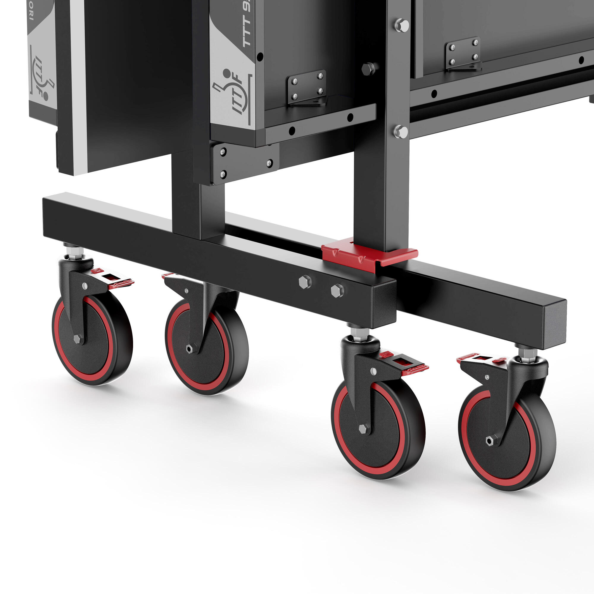 Encontraproduto.com.br - Mesa de tênis de mesa (ping pong) TTT 930 certificada ITTF com tampo preto