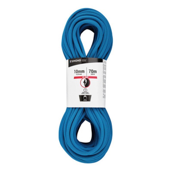 Encontraproduto.com.br - Corda de Escalada 10mm Slimb 70 metros Simond