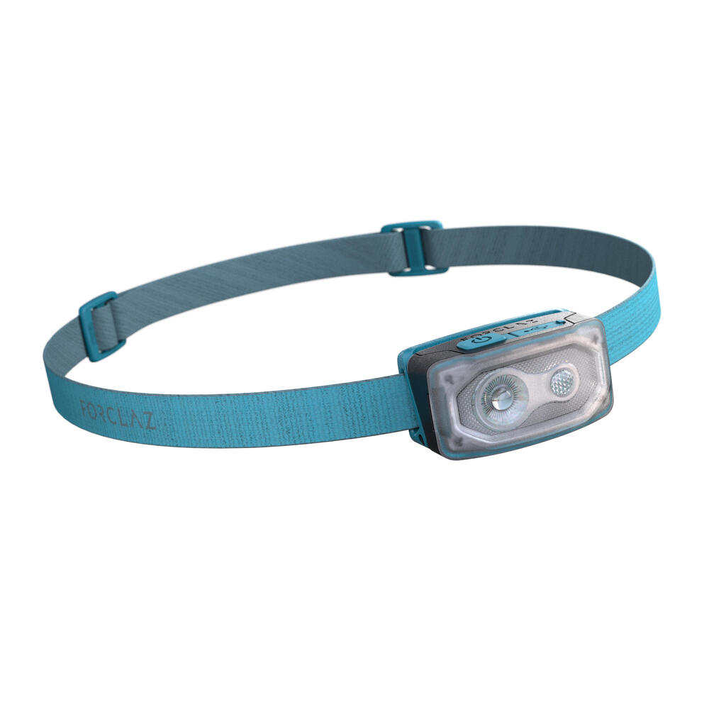 Lanterna de Trekking para cabeça Bivouac 500 USB Forclaz