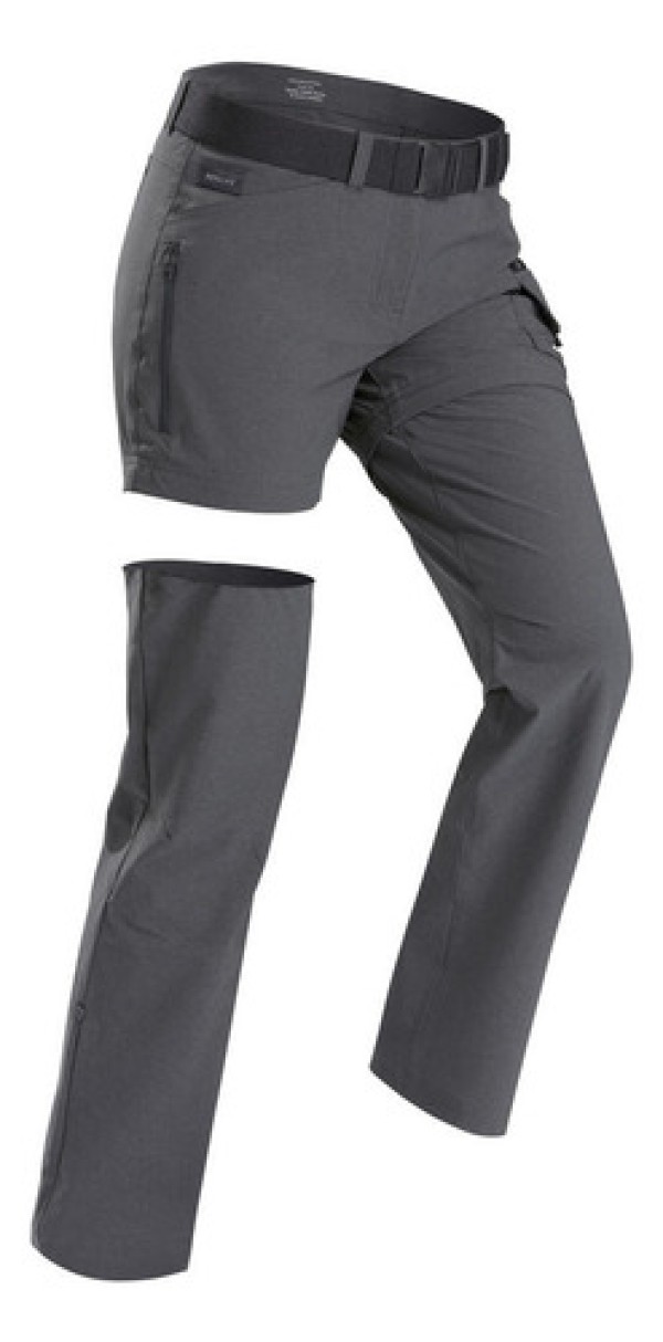 Encontraproduto.com.br - Calça Regular Modular Feminina de Trekking