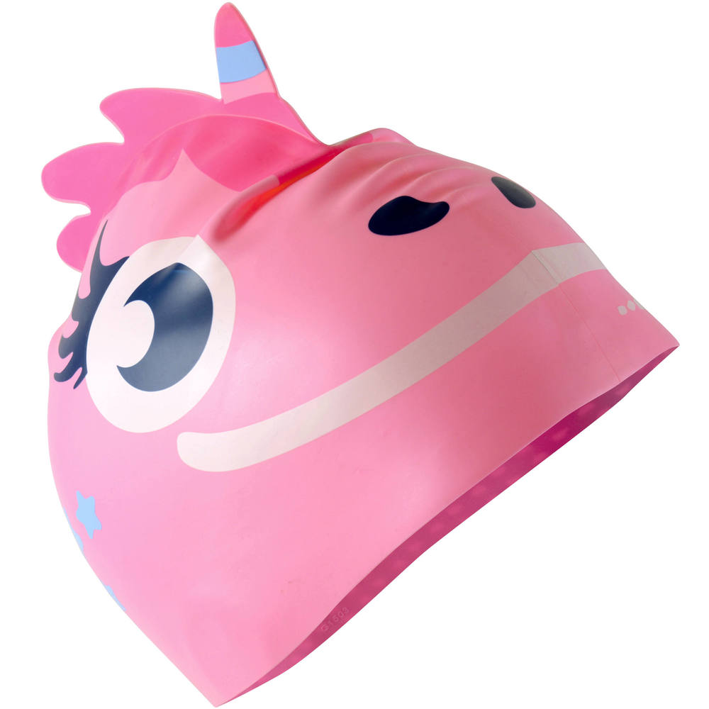 Touca de natação em silicone infantil nabaiji