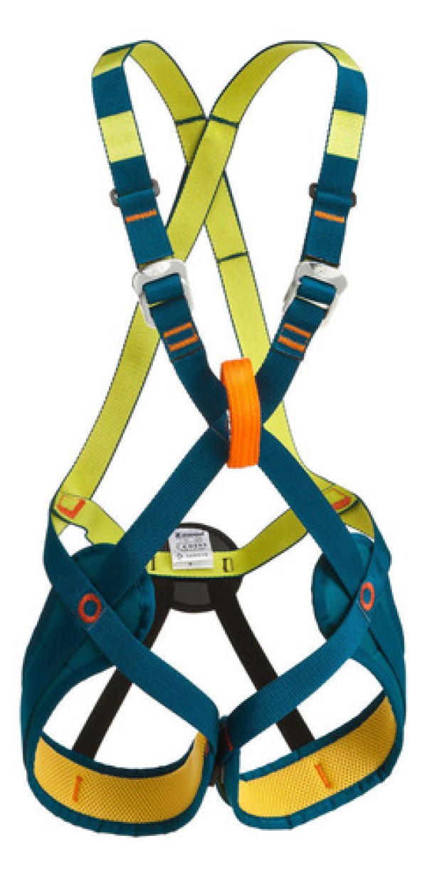 Encontraproduto.com.br - CADEIRINHA INFANTIL DE ESCALADA SPIDER KID