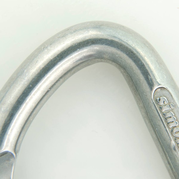 Encontraproduto.com.br - Mosquetão de Rosca para Escalada 3000 Simond
