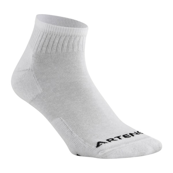Encontraproduto.com.br - Meia Adulto Cano Médio Rs 100 (Conjunto com 3 pares) Artengo