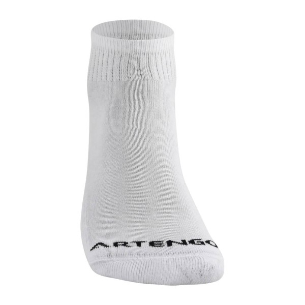 Encontraproduto.com.br - Meia Adulto Cano Médio Rs 100 (Conjunto com 3 pares) Artengo