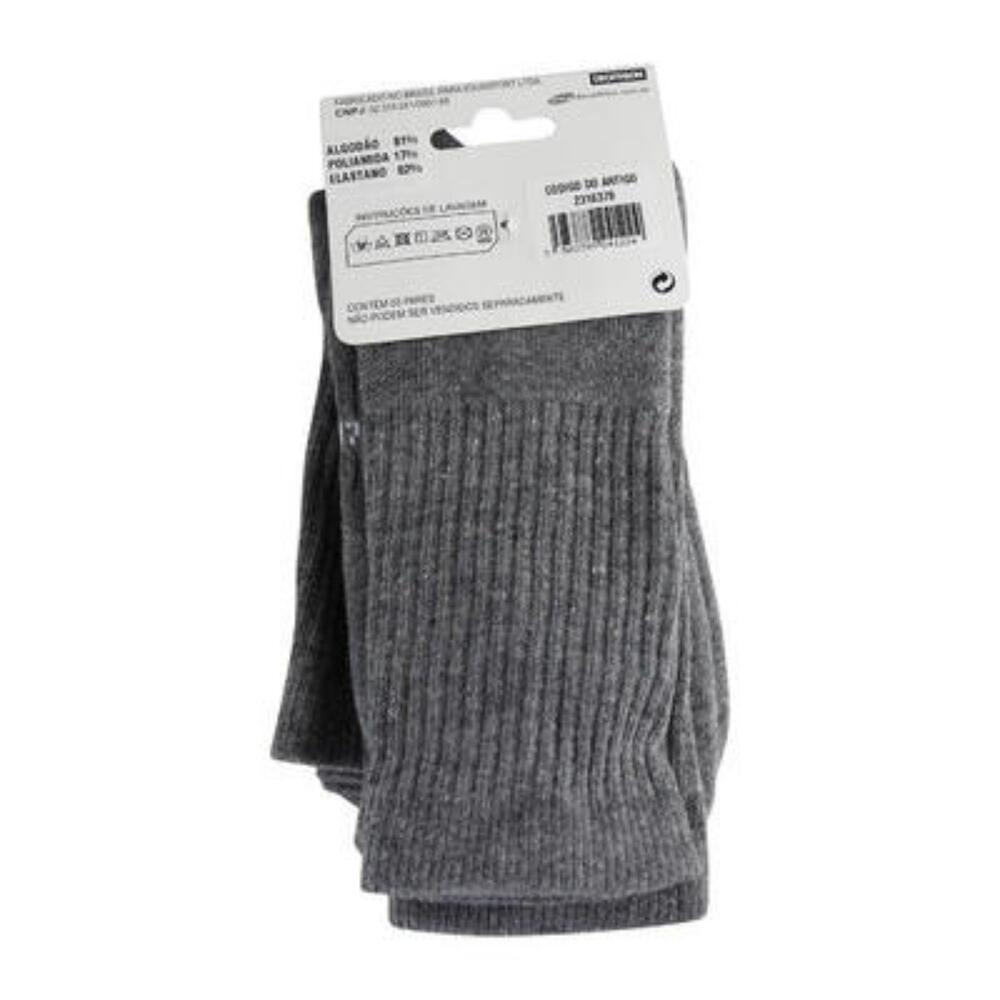 Encontraproduto.com.br - Meia Cano Alto Artengo (Kit com 3 pares)