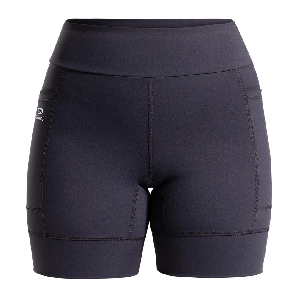 Encontraproduto.com.br - Shorts Feminino de Corrida Mid Tight Kalenji