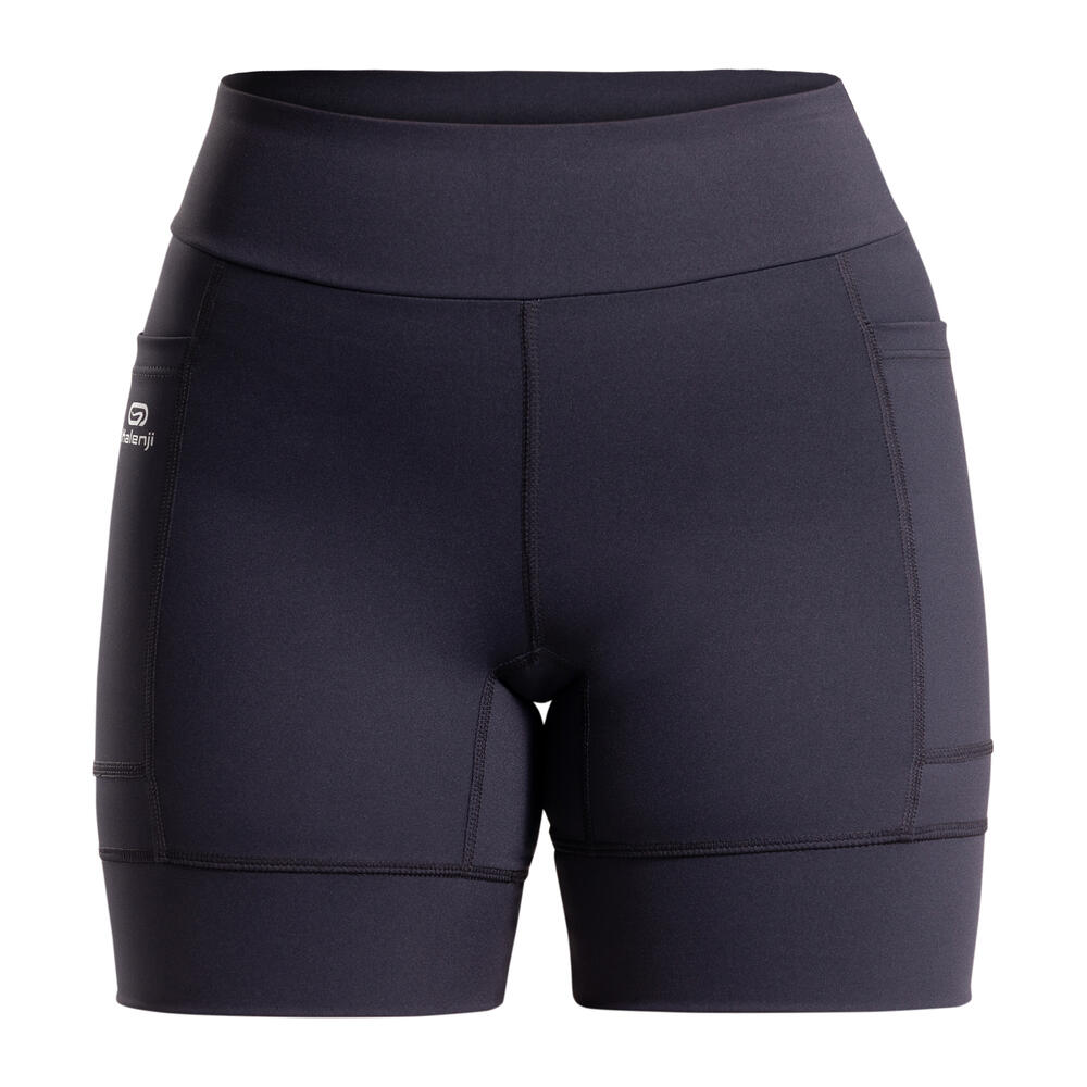 Encontraproduto.com.br - Shorts Feminino de Corrida Mid Tight Kalenji