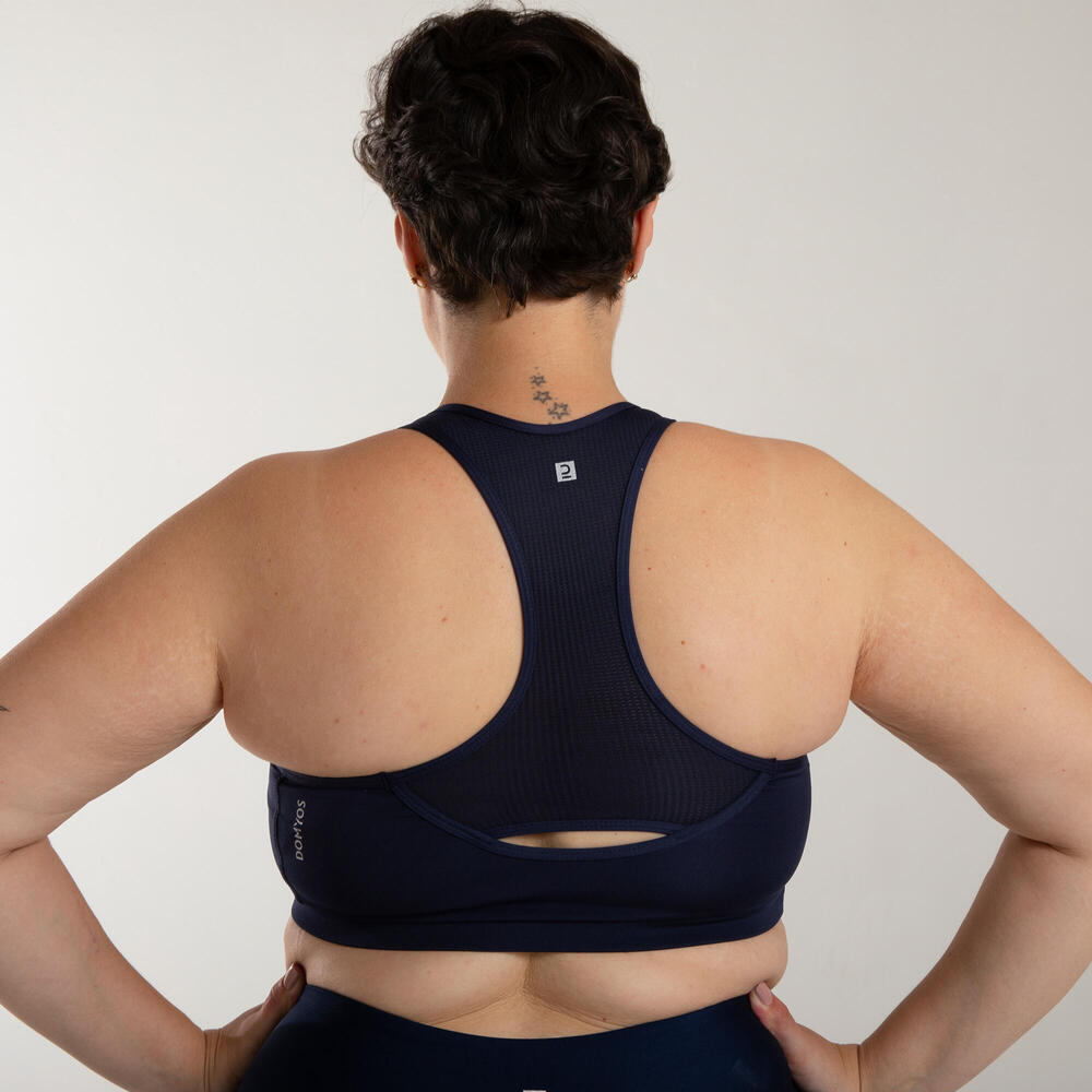 Encontraproduto.com.br - Top Feminino de Treino Dinâmico 500 Domyos