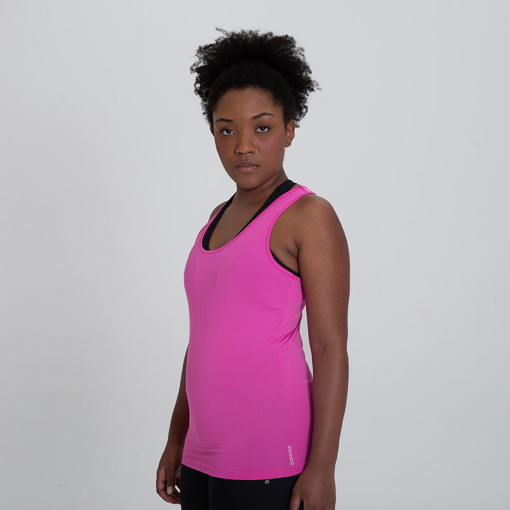 Encontraproduto.com.br - Regata Feminina de Treino 100 Domyos