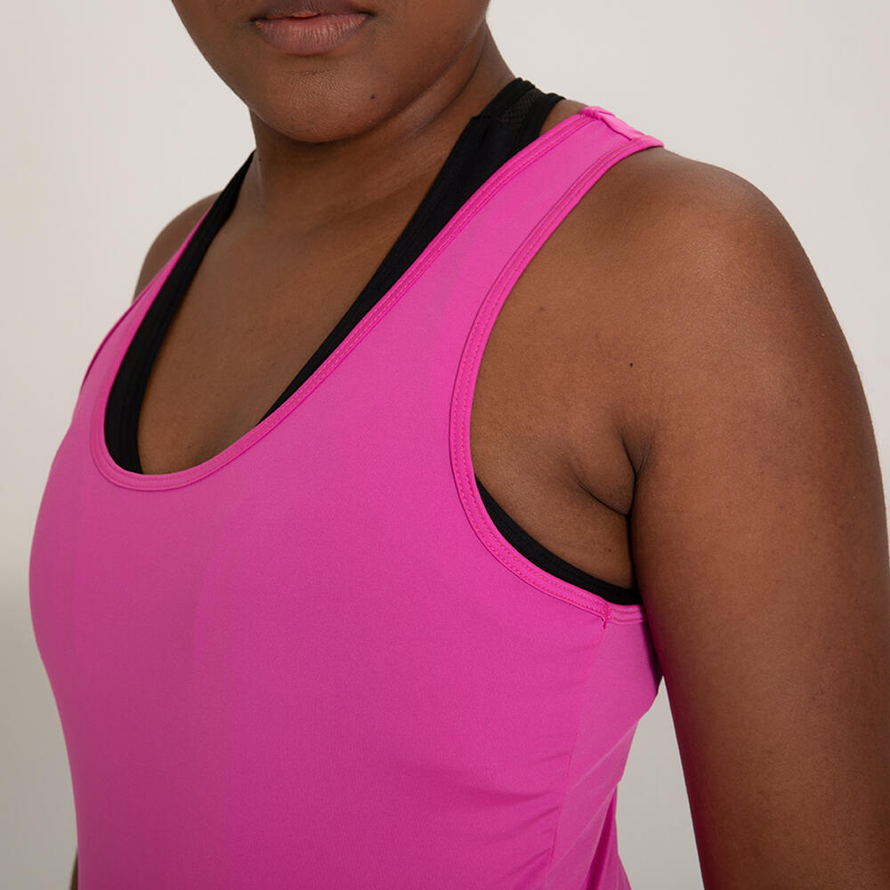 Encontraproduto.com.br - Regata Feminina de Treino 100 Domyos
