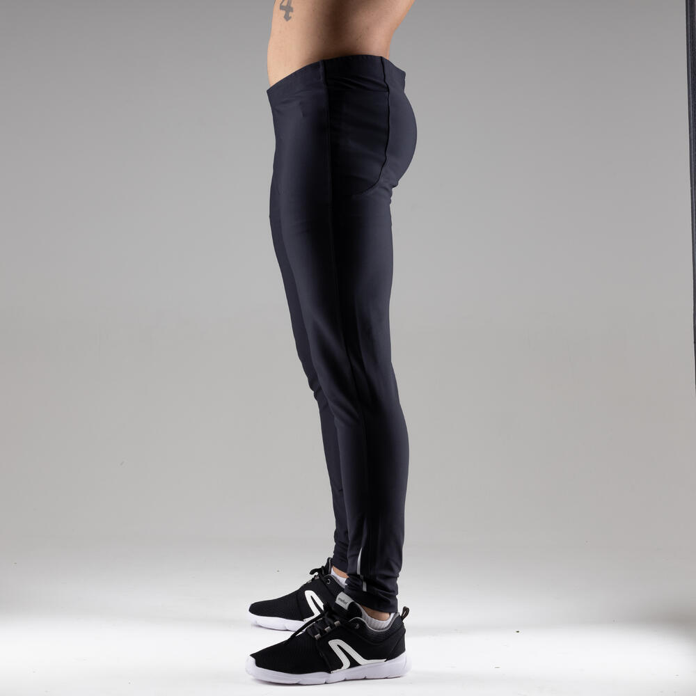 Encontraproduto.com.br - Legging Masculina de Corrida Mid Tight Kalenji