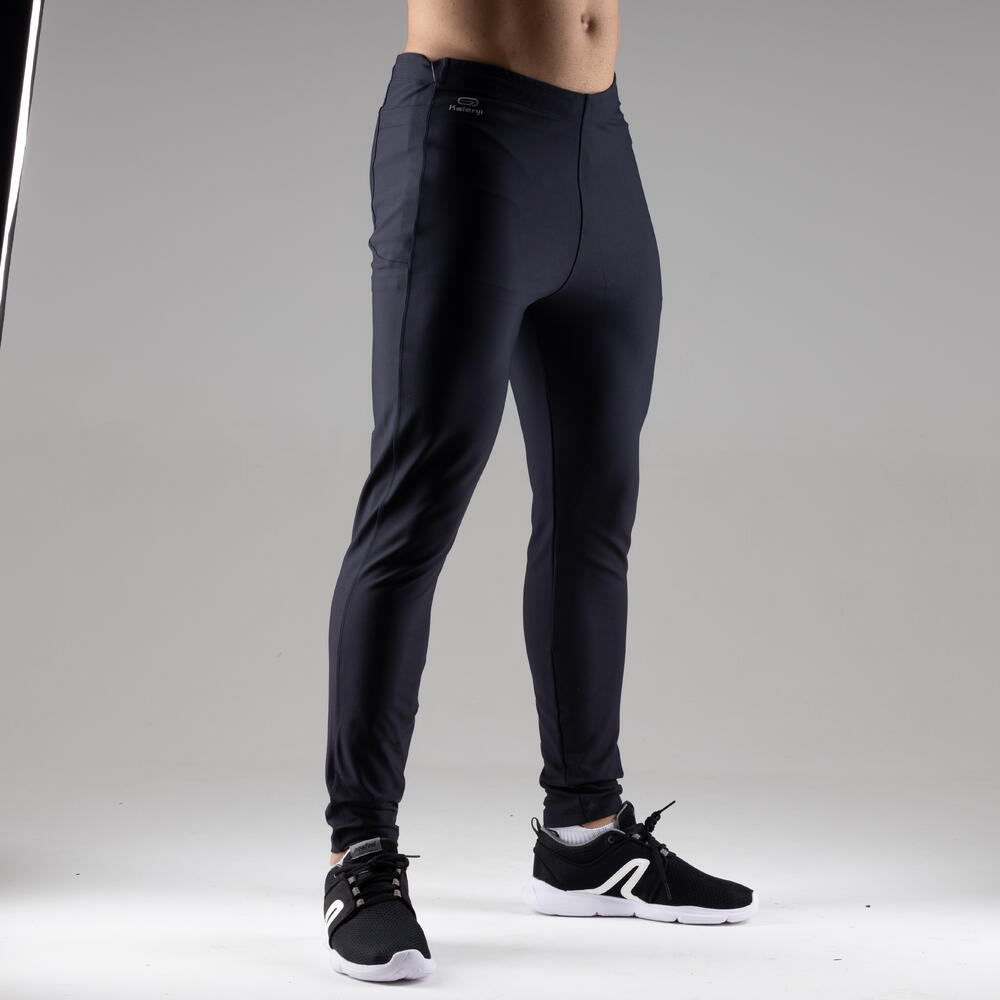 Encontraproduto.com.br - Legging Masculina de Corrida Mid Tight Kalenji