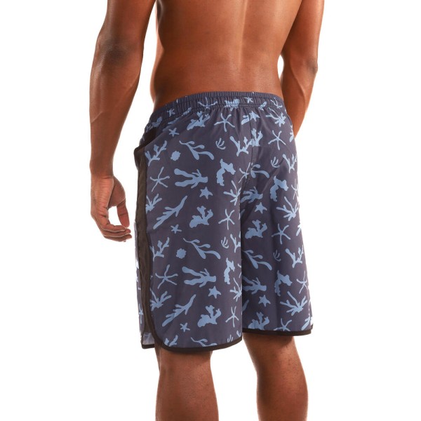 Encontraproduto.com.br - Bermuda Masculina de Surf Bolso com Zíper e Cintura Elástica 150 Olaian